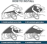 Vista 7 de Plasticolor 003713R01 Tapa-sol acordeón de Batman