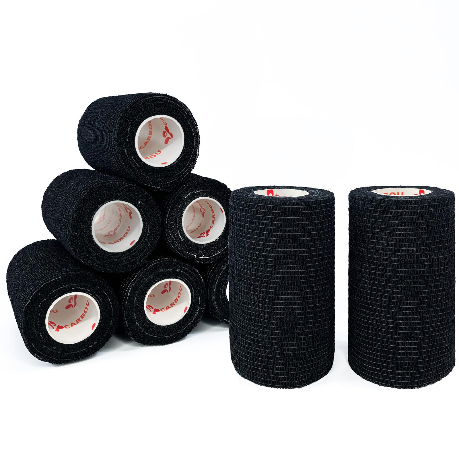 CARBOU Self Adhesive Cohesive Bandage Wrap 8 Pack 4x5yd Cohesive Tape Beige — Amazon image 8