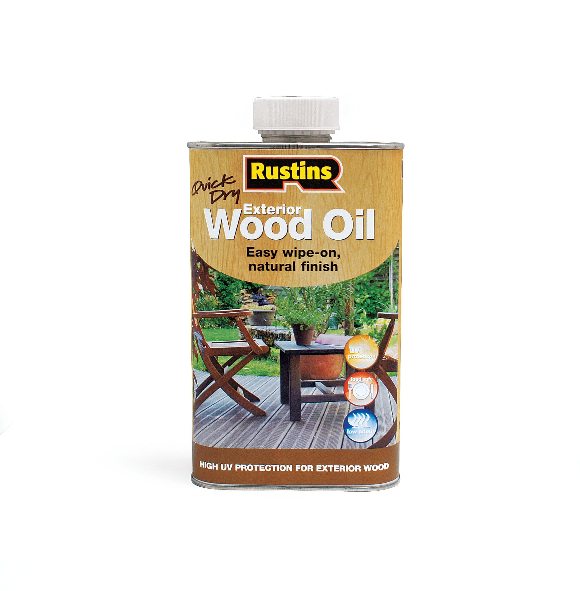Rustins EWDOIL500 zewnętrzny olej do drewna, 500 ml