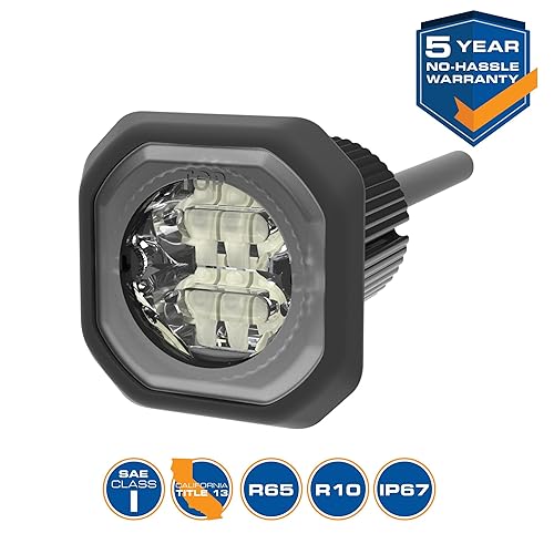 Miniatura 5 de ECCO LED de alta intensidad direccionales LED blanco ámbar 0.6 amperios 12 V 24 V 69 patrones de flash impermeable luz de advertencia luces de