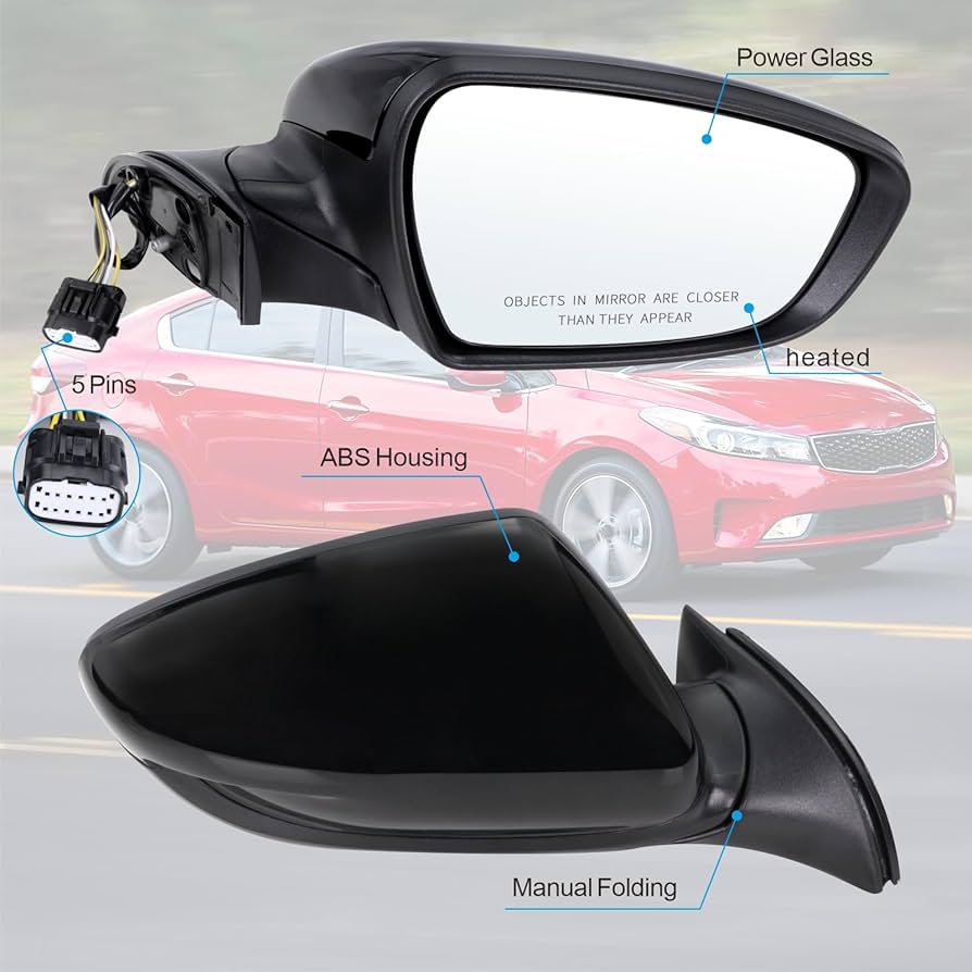 Amazon.com: Right Passenger Side Mirror Compatible with 2017 2018
