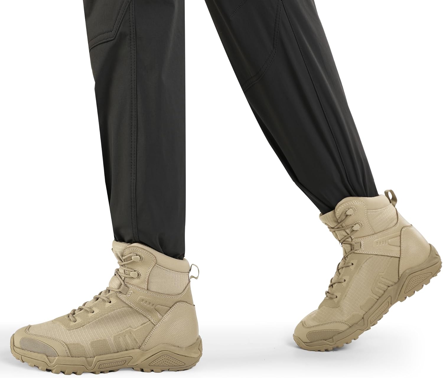 Men's Military Tactical Boots - Lightweight and Durable Work Boots for Outdoor, Combat, Jungle, Hiking, Backpacking