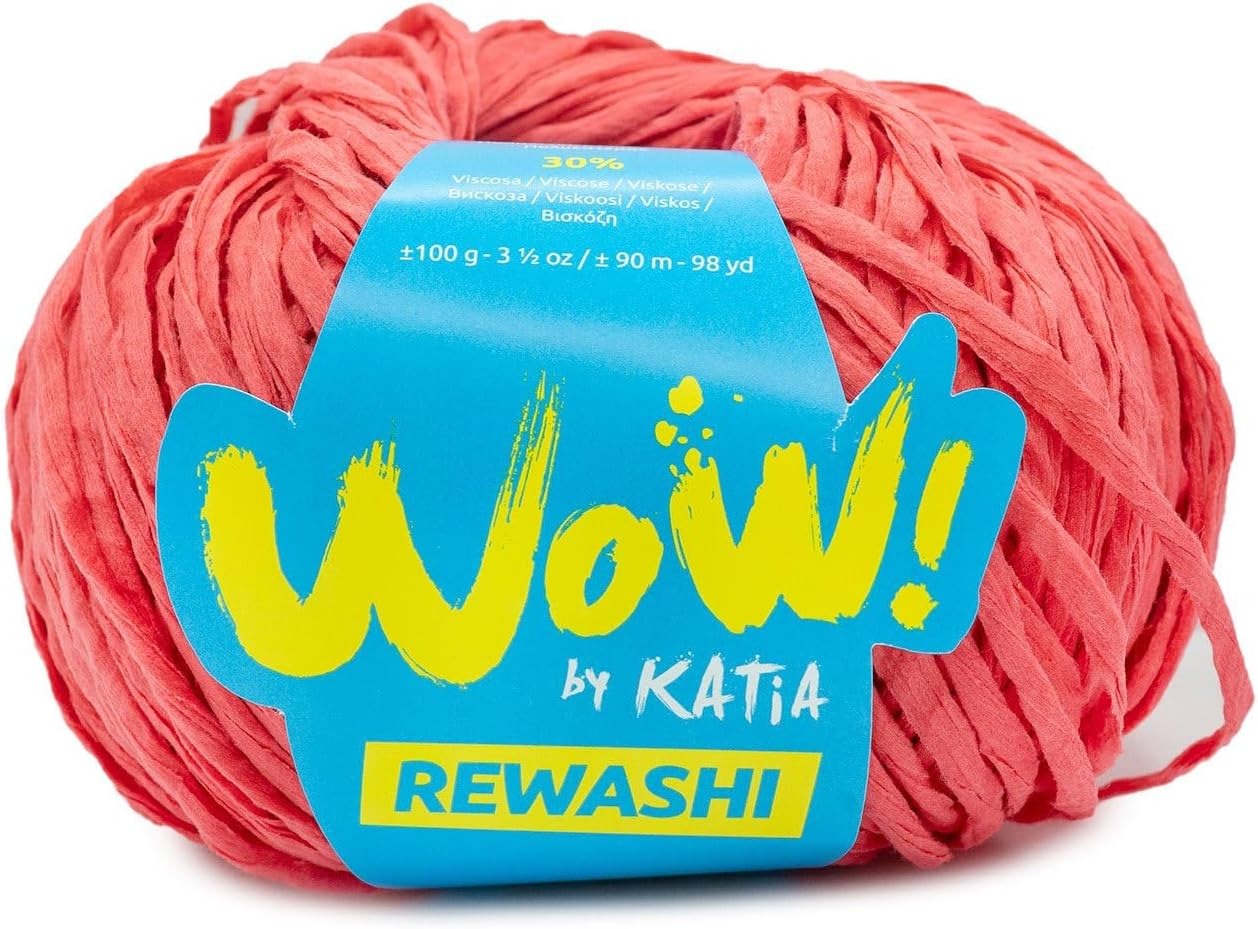 Katia WOW REWASHI 100g 90m Balls (Brown (60))