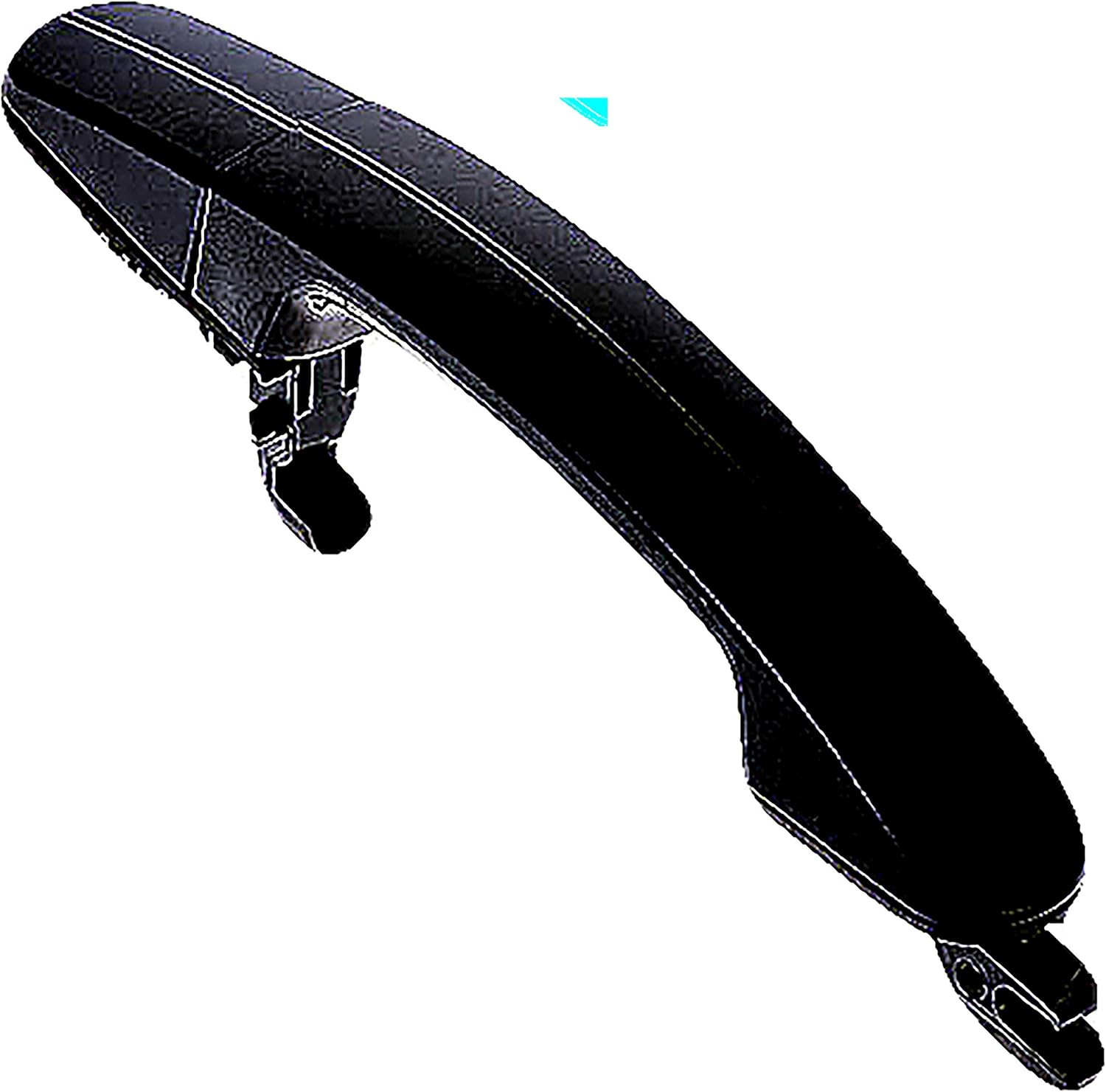 Dorman 97699 Exterior Door Handle Compatible with Select Ford Models, Plastic