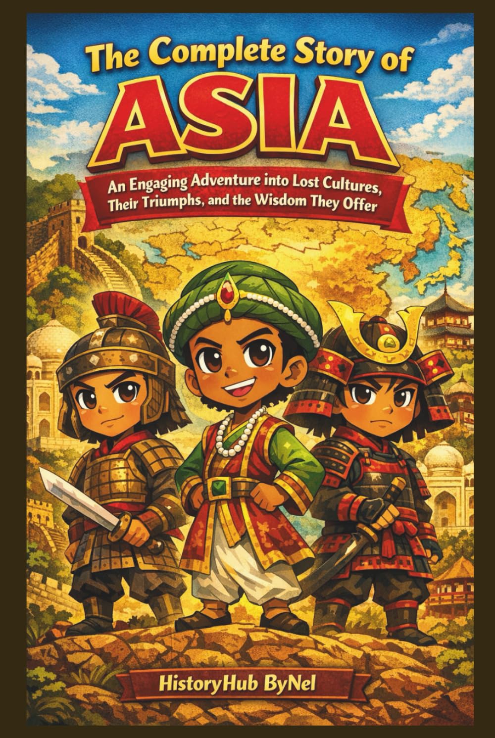 The Complete Story of ASIA: A Kids' History Book: An Engaging Adventure into Lost Cultures, Their Triumphs, and Wisdom They Offer (History Books for Children)
