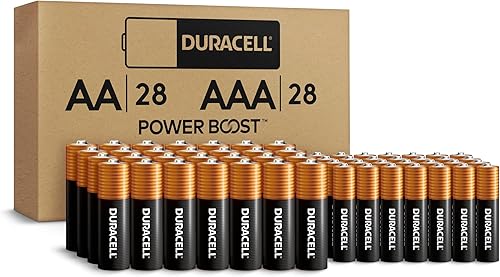 Vista 8 de Duracell Coppertop - Pilas AA con ingredientes Power Boost, paquete de 6 pilas doble A de larga duración, pilas alcalinas AA para aparatos