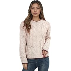Oweisong Oversized Sweaters for Women Cable Knitted Pullover Jumpers Chunky Loose Sweaters Outfits for Fall Winter