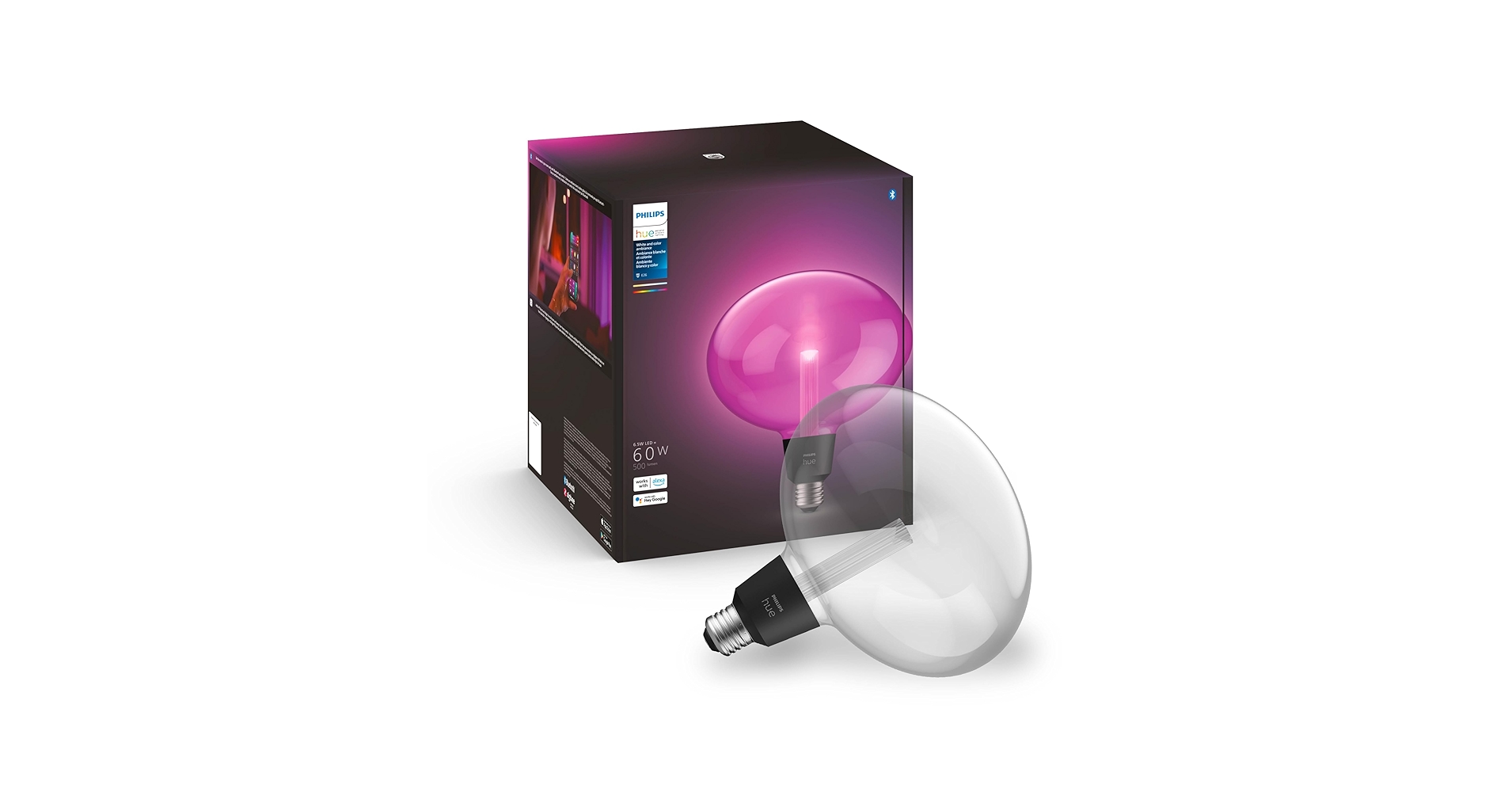 Amazon.com: Philips Hue Lightguide Ellipse Smart LED Bulb