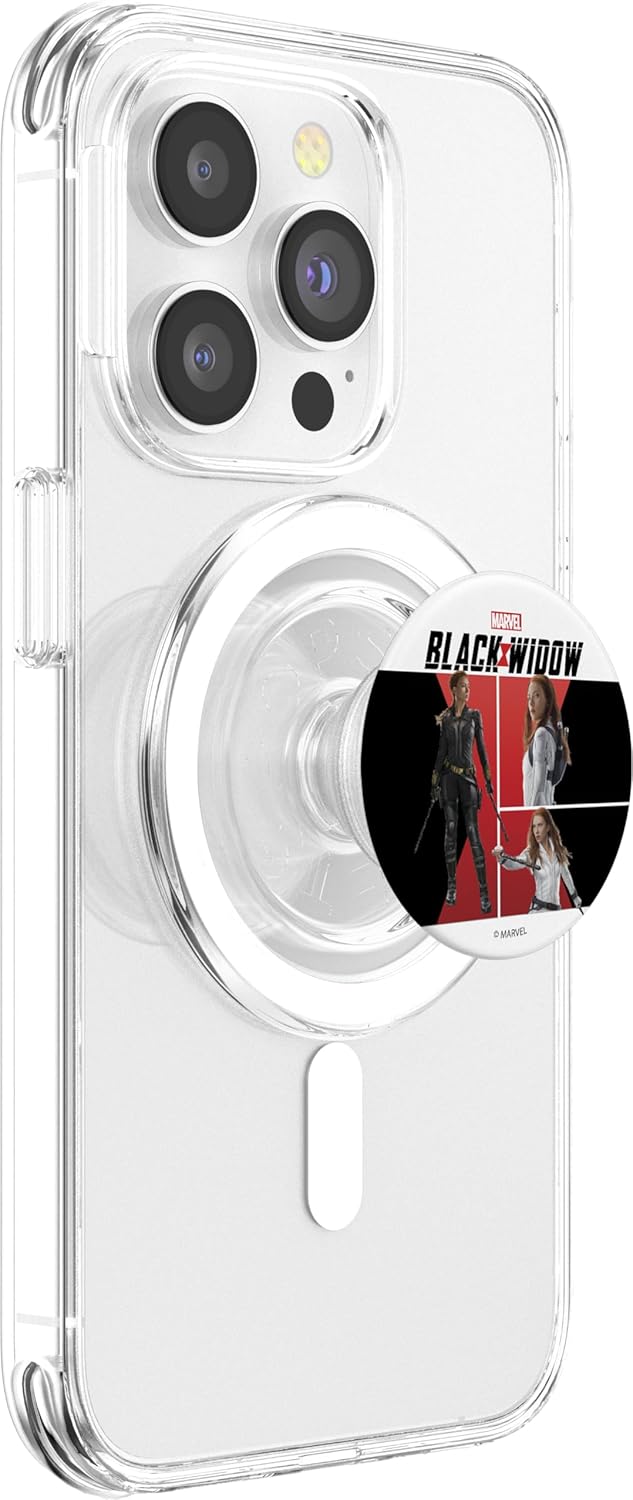 Marvel Black Widow Movie Panels PopSockets MagSafe PopGrip for iPhone