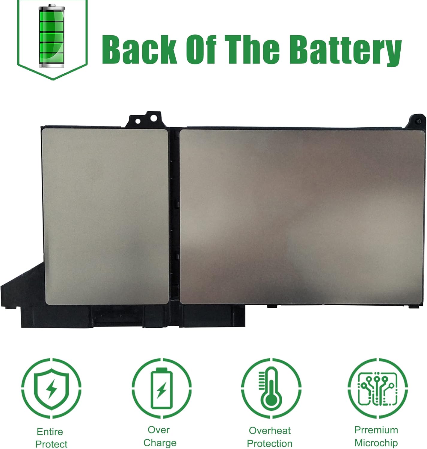 0G74G 02PFPW Laptop Battery Replacement for Dell Latitude 5300 5310 7300 7400 P97G P97G001 P97G002 P96G P96G002 P96G003 P99G P99G001 P100G P100G001 Series OG74G 2PFPW 11.4V 42Wh 3500mAh