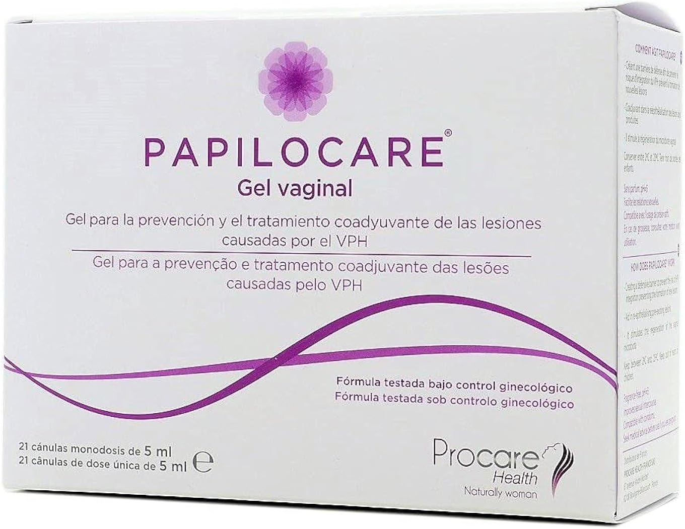Papilo Care Vaginal Gel 21 Canola 0.2 fl oz (5 ml)