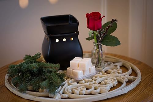 Miniatura 4 de Aira Cera de Navidad derretida, orgánica, vegana, kosher, cubos de cera de soja perfumada con aceites esenciales, sin productos químicos, 100% cera