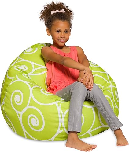 Miniatura 6 de Puf grande y cómodo sillones tipo puf grandes con funda extraíble para niños, adolescentes y adultos, muebles de tela de poliéster para todas las