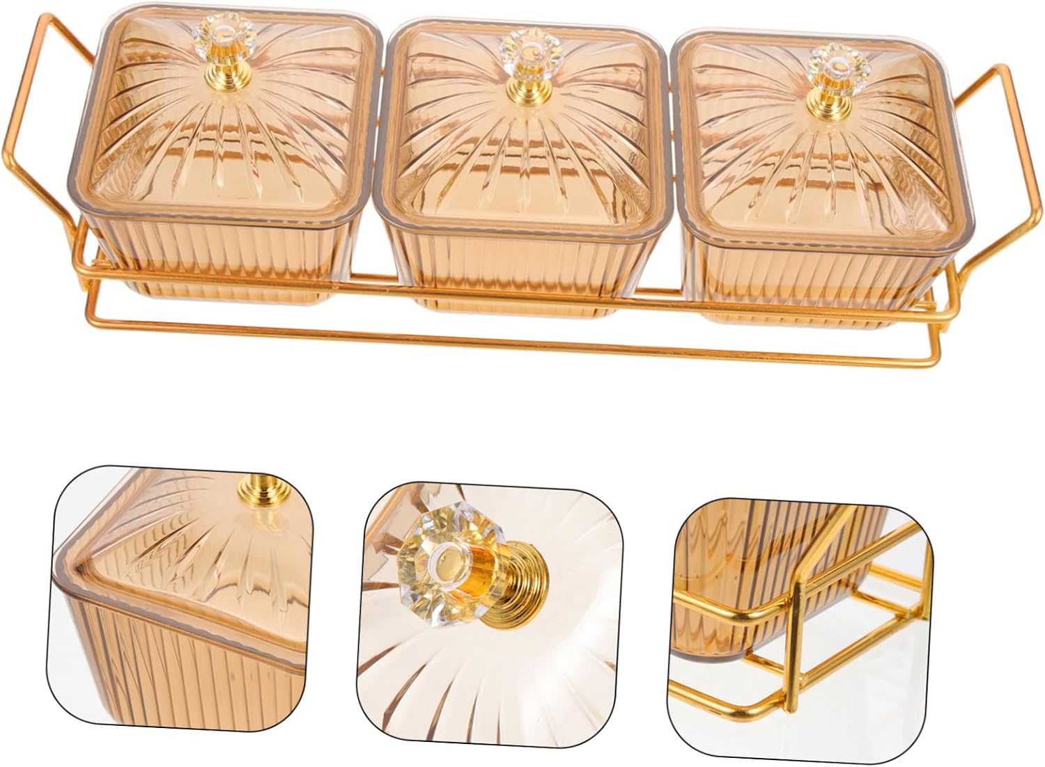 1set Catering Trays Lids Snack Tray Lid Serving Plate Snack Plate Elegant Fruit Desserts Candy for Home
