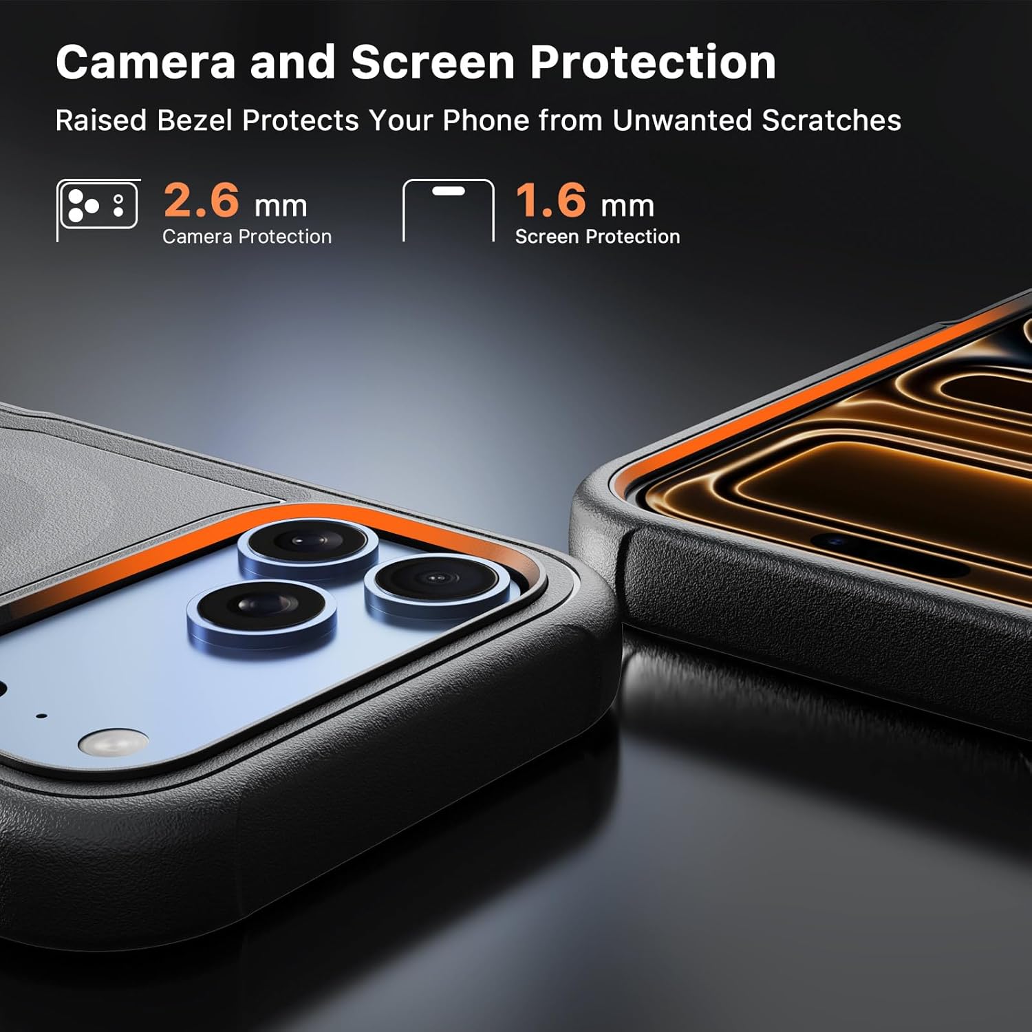 M MYBAT PRO for iPhone 17 Pro Max Case, Magnetic Phone Case for iPhone 17 Pro Max,[Compatible with magsafe],Heavy Duty Protection Rugged Case,Shockproof Cover（No Screen Protector） Black - Image 3