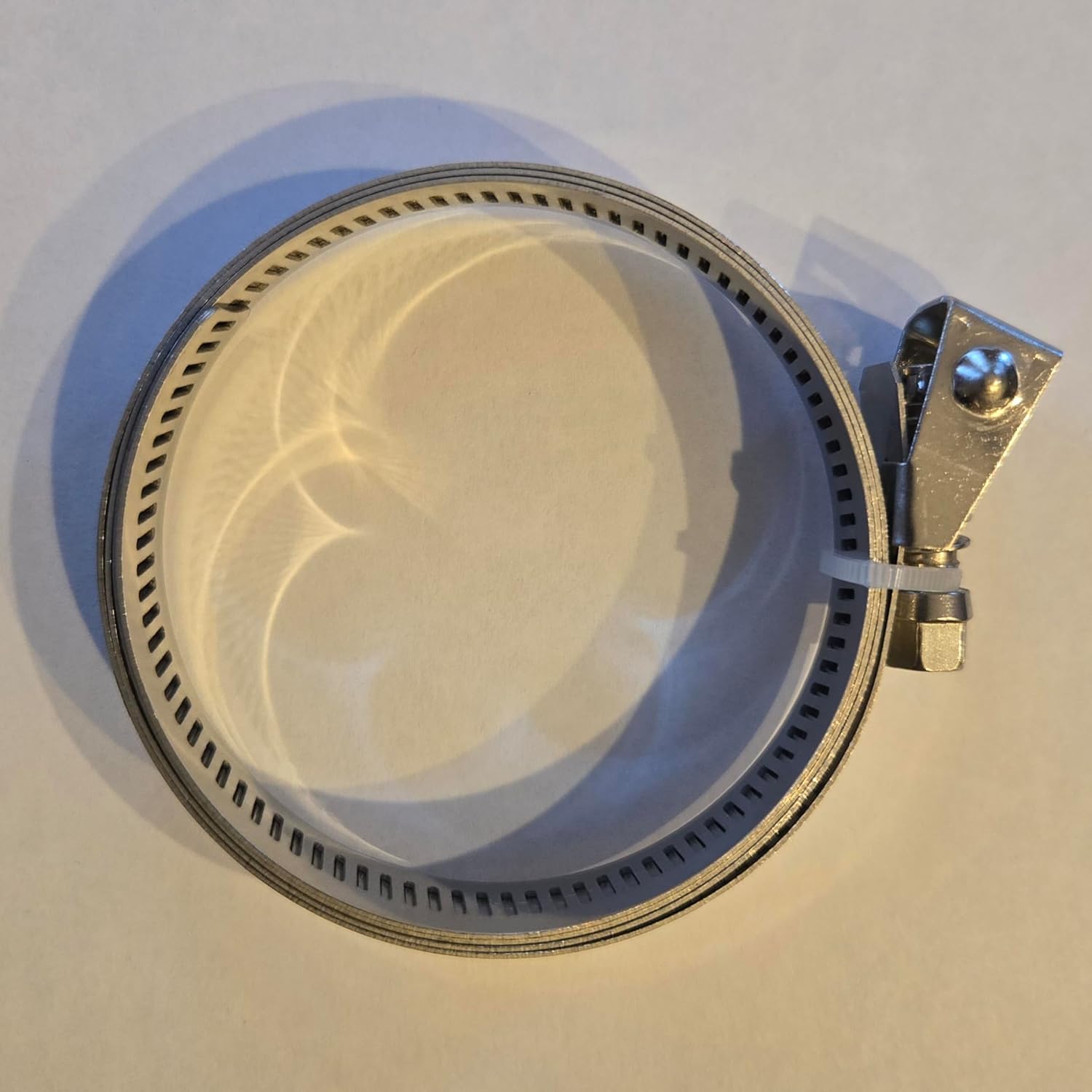 Heavy Duty Quick Release Hose Clamp, 4" to 10" (102mm-254mm) Adjusted Range - 302 Stainless Steel - Quick Installation Worm Gear Clamp