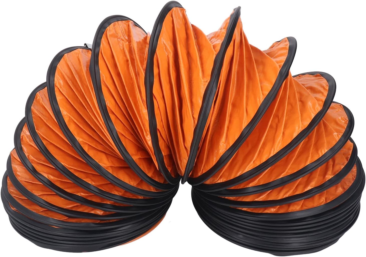 GLOGLOW Exhaust Fan Duct Hose, PVC Flexible Duct for High Work Efficiency, 8 Inch Diameter, 5M Heavy Duty Ventilation Solution (PVC)