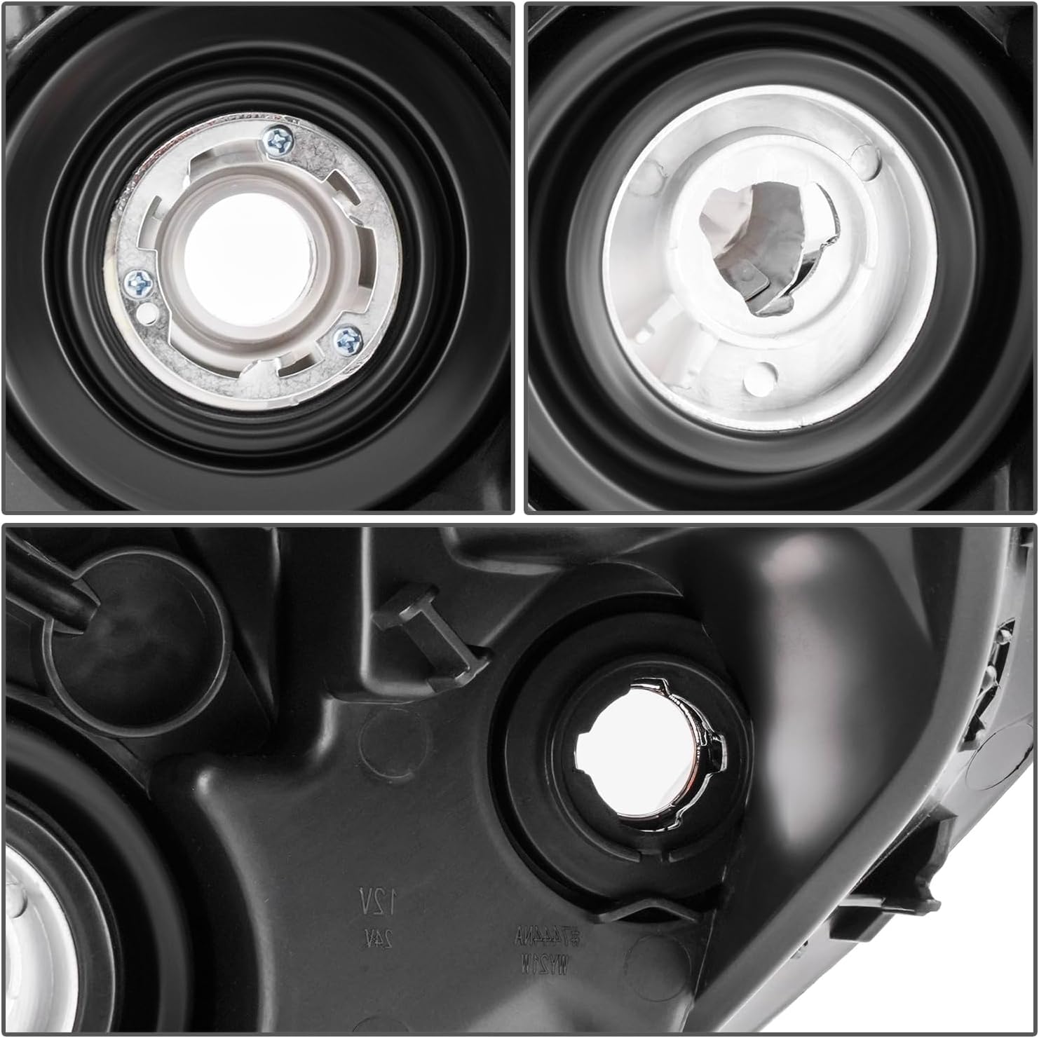 DNA MOTORING Right OE Style LED DRL Headlight Compatible with 2015-2016 Honda CRV EX EX-L SE, OEM-HL-0200-R