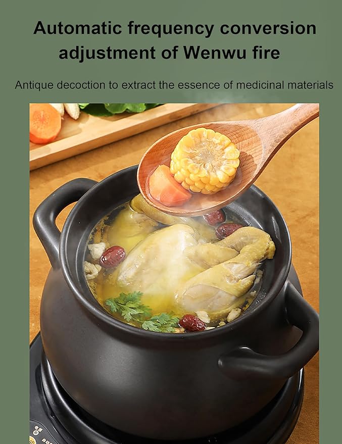 Olla Eléctrica para Cocinar Medicina China, Cocedor Automático miniatura 6