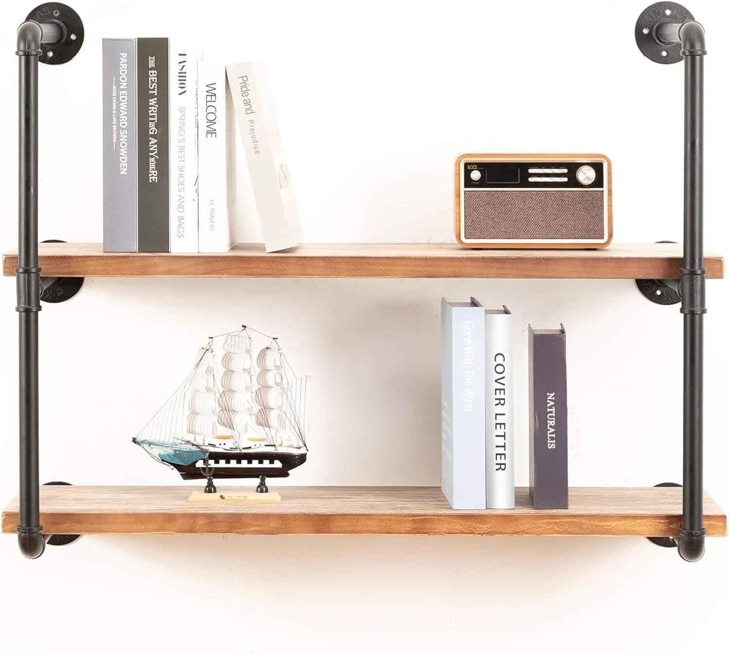 Tea Set 8 Pieces Gold Trim Glazed Porcelain Coffee and Tea Service Set with 6 Piece Cups and Teapot Tray Afternoon Tea Drinkware Coffee Set Household Ceramic Tea Set