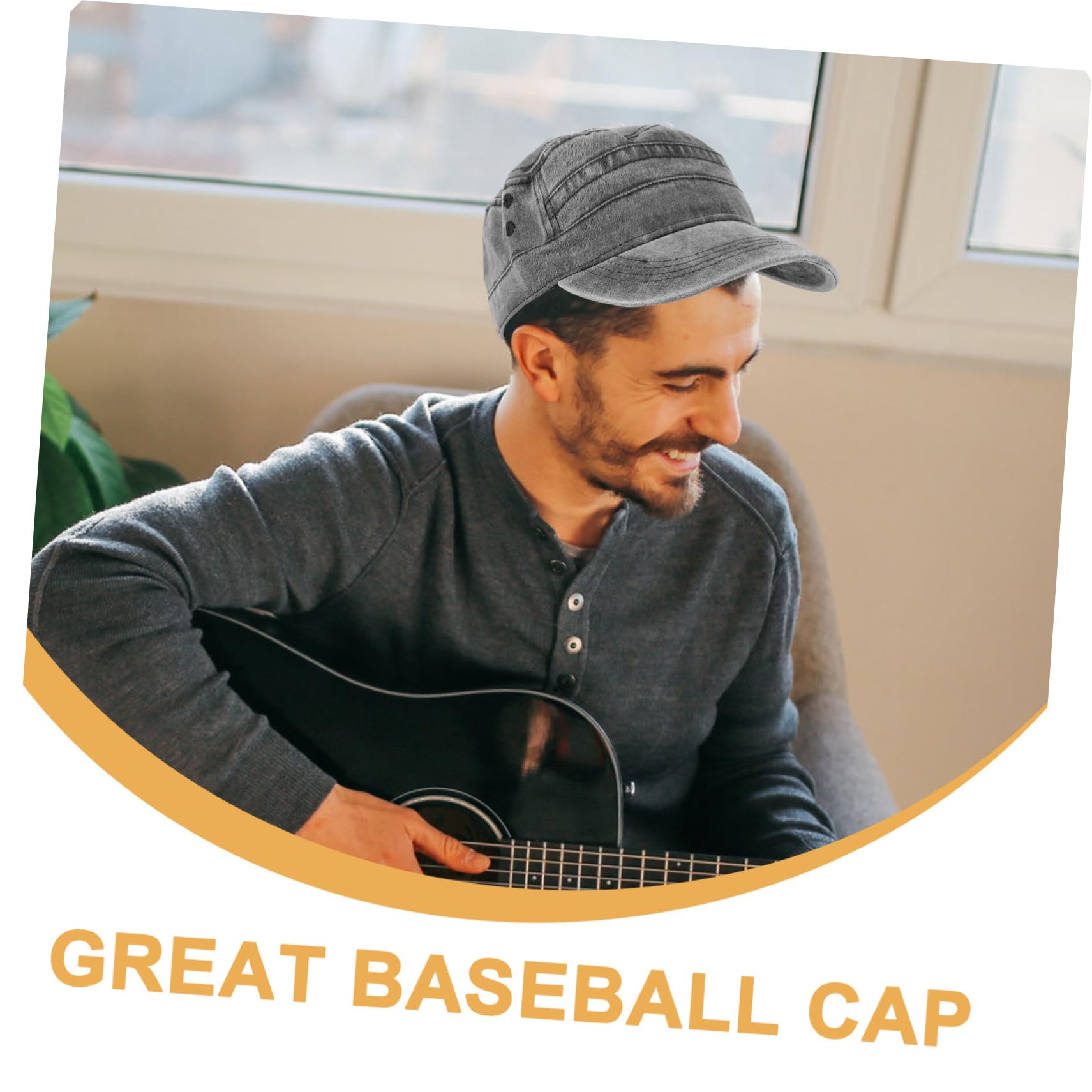 ibasenice Béisbol Unisex de Lavable para Sombrero Transpirable de Protección Solar para Actividades Diarias