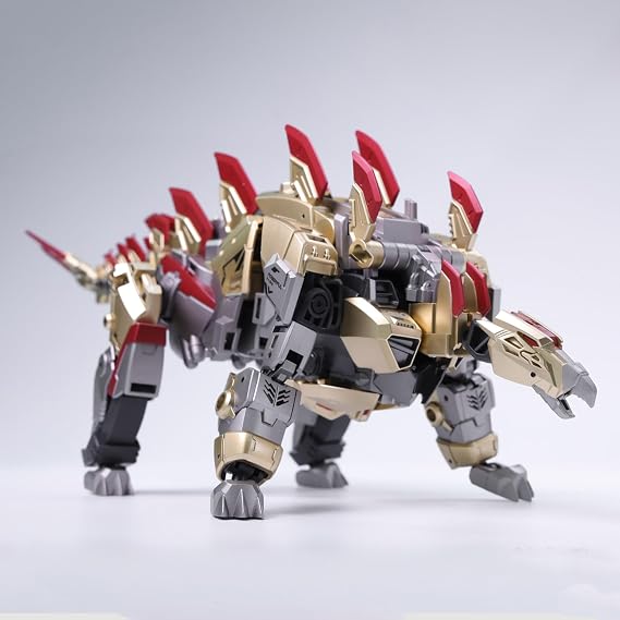 TOYVERSE CANG-Toys 1/18 Transformable Action Figure Trans Age, YingLong Guards STEGSAROW, Hero Class, Movable Joints, Character Model, from 15 Years