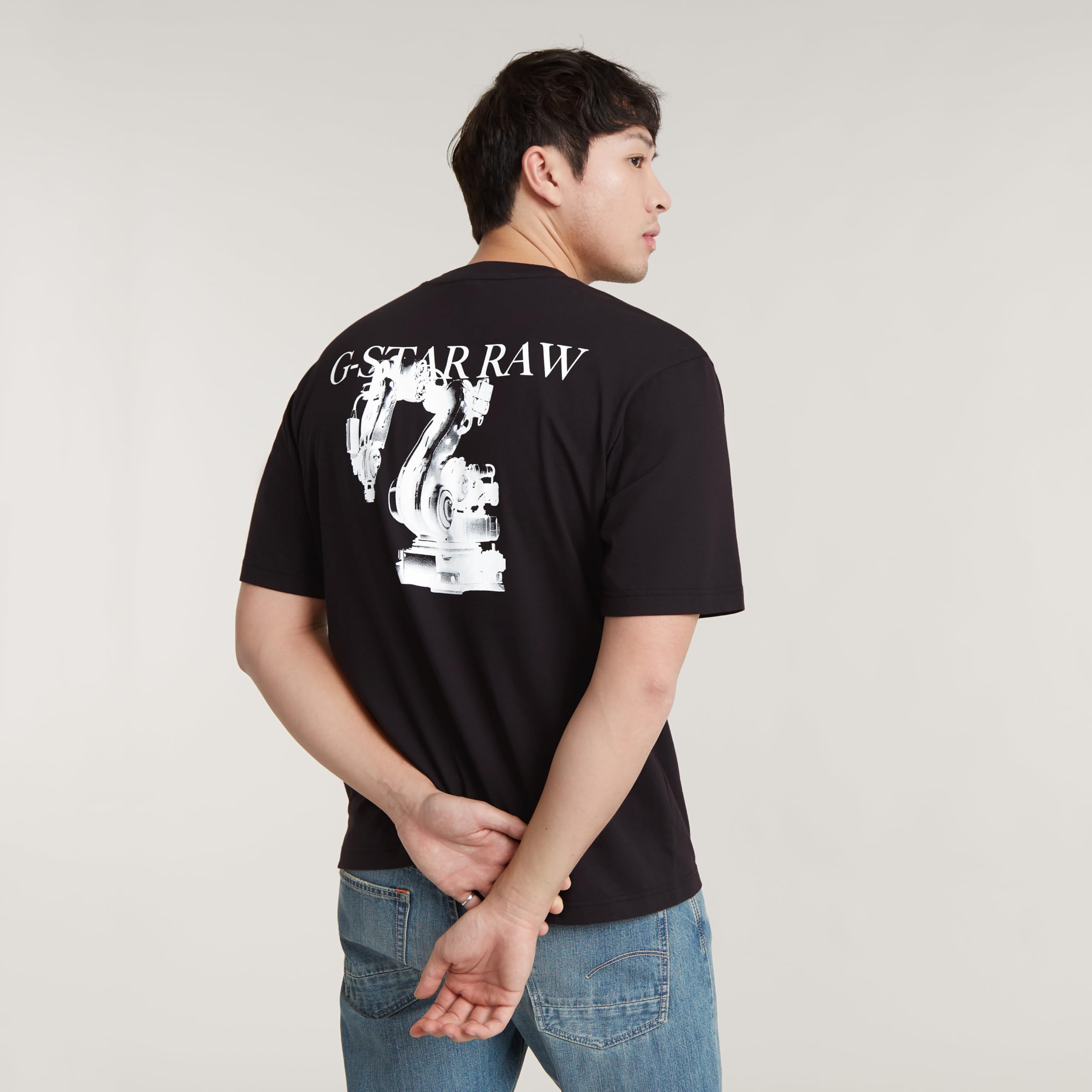 G-STAR RAW Industria Back Gr Boxy R T T-Shirt Uomo
