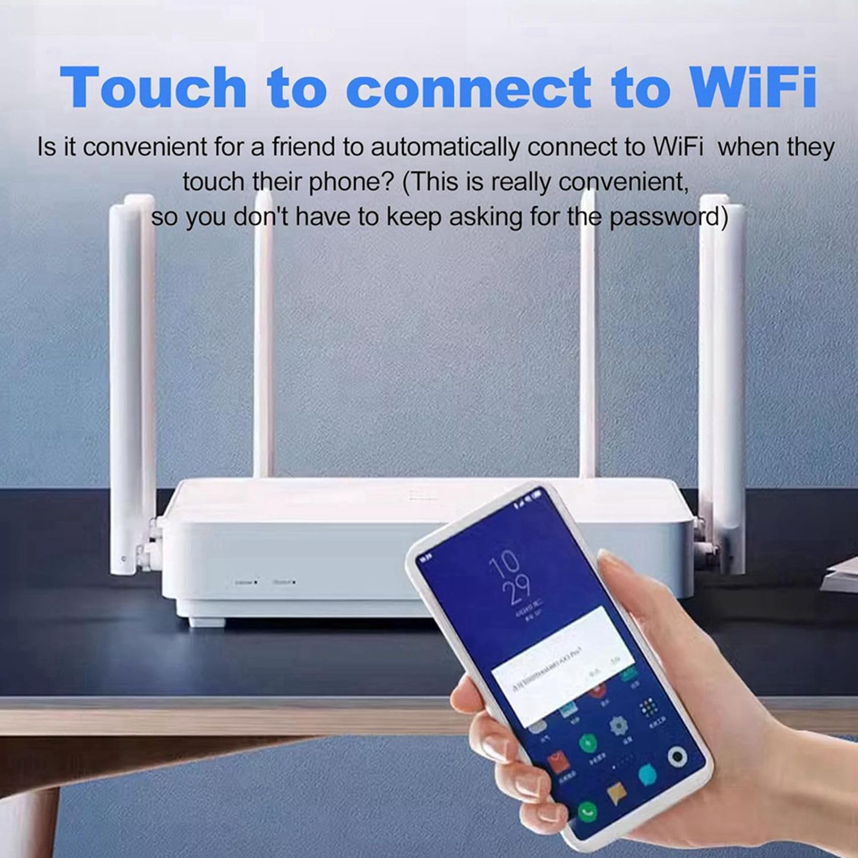2000 Tag NFC con Chip NTAG213 NFC Vuoti Etichette Adesive Tag RFID Riscrivibili Memoria da 144 Byte
