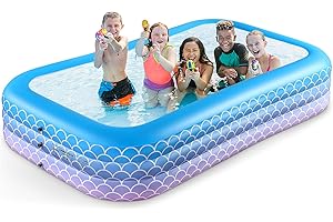 asteroutdoor Inflatable Pool for Kids & Adults Leakproof