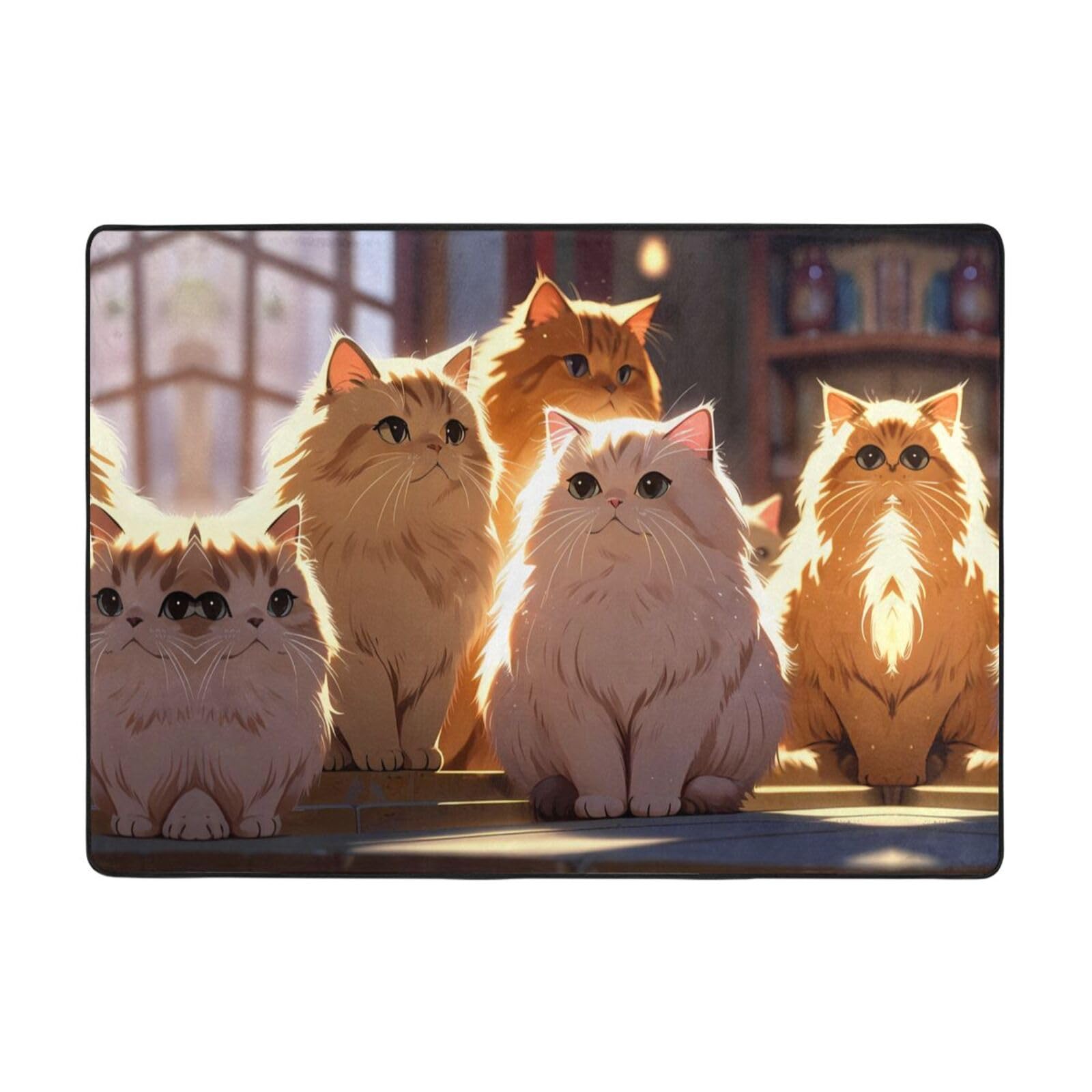 Tapis chaton tout doux pour une ambiance chaleureuse à la maison