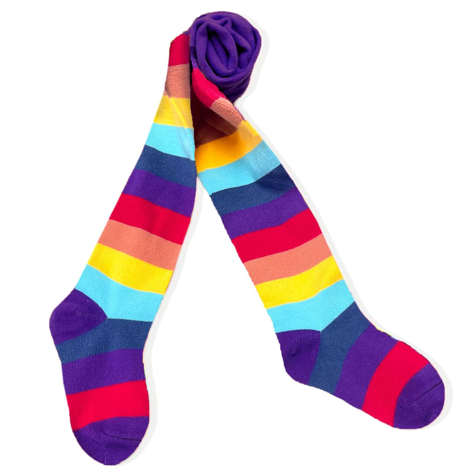 VIKITA Girls tights Cotton Leggings in Spring fall winter stripe socks for girls 3-8 years