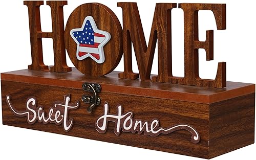 Miniatura 5 de Letrero intercambiable para el hogar, decoración de placa de mesa de madera de temporada, para todas las estaciones, escritorio, sala de estar,