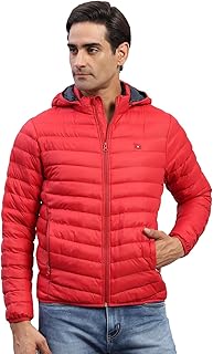 Monte Carlo Men's Polyester Blend Regular Solid Hooded Full Sleeve Jacket (224261792) Price In India