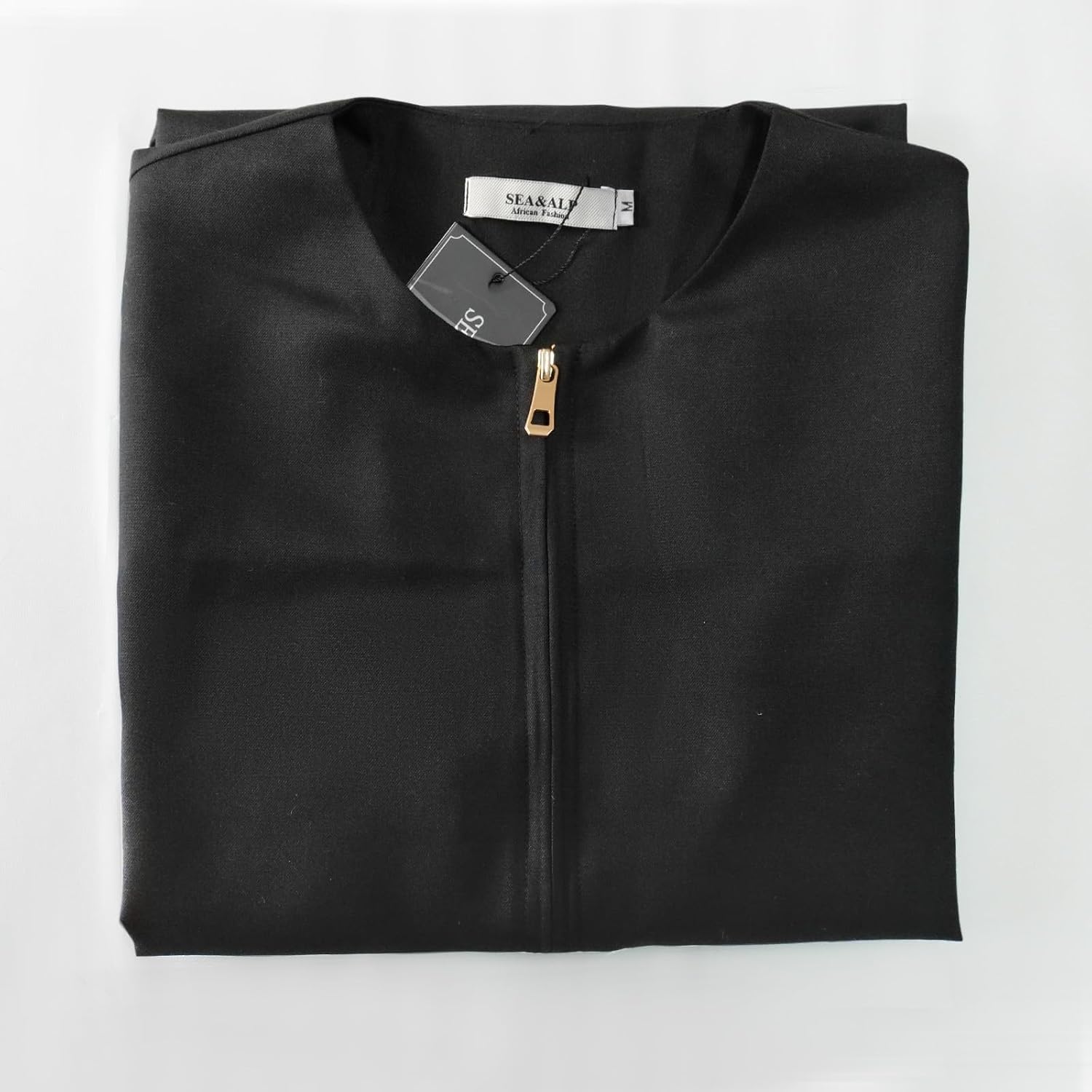 SEA&ALP Men’s 2 Piece Suit Set Casual Long Sleeve Dashiki Shirt and Pants Outfit Loose Simple African Tracksuit