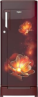 Whirlpool 190 L 3 Star Direct-Cool Single Door Refrigerator (205 IMPC ROY 3S WINE RADIANCE, Wine Radiance), Free 1 Year Ex...