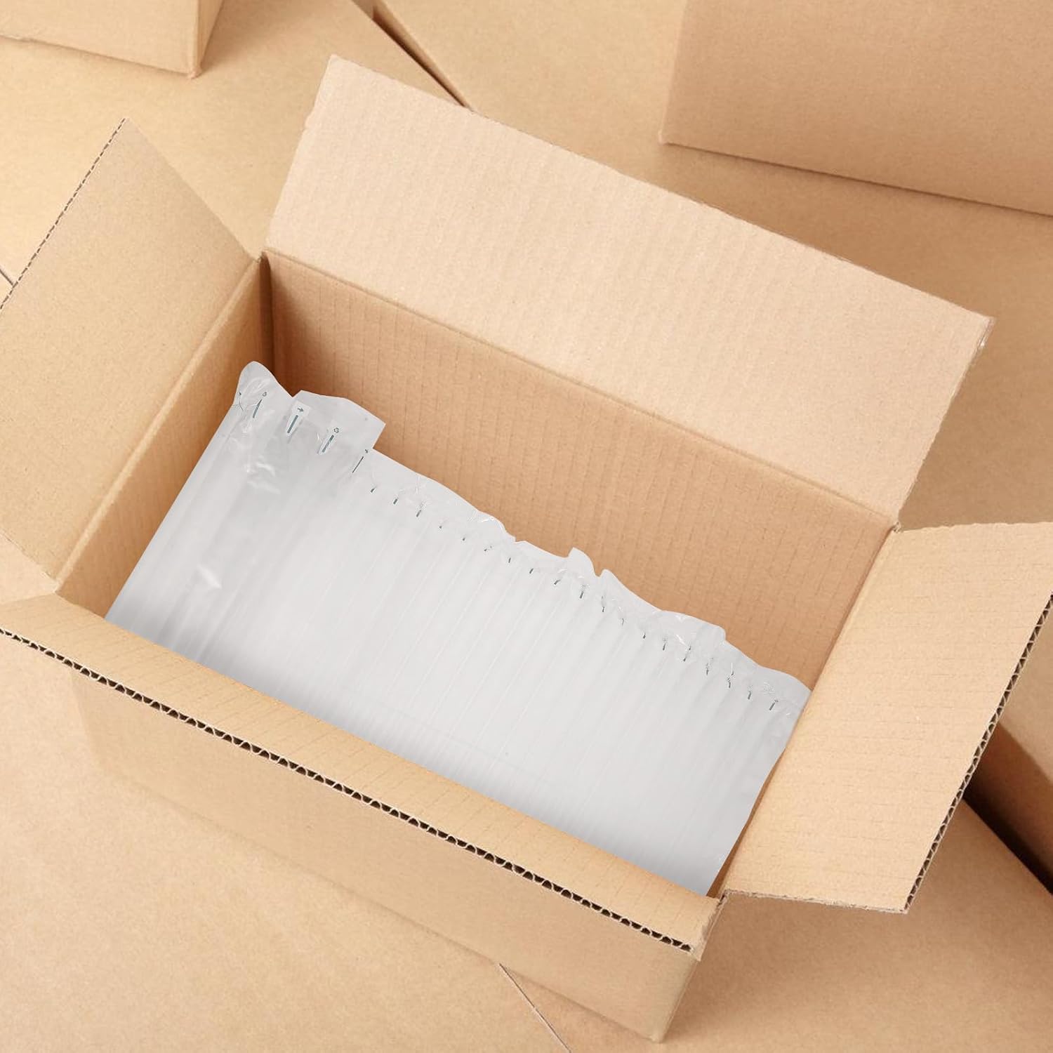Air Packaging Bag 30cm Height Stuffing to Keep Shape Cushion | Pe Pa Nylon Blend, Shock Resistance, Convenient Inflation, Fragile Item Protection