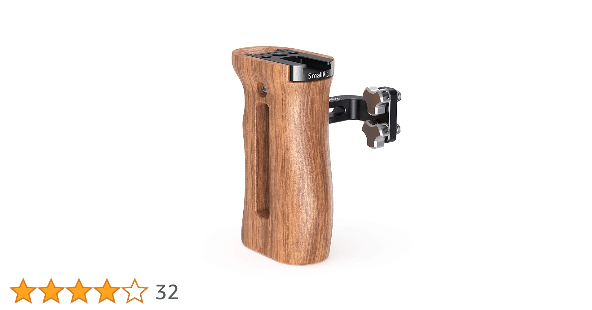 Amazon | SMALLRIG 木製ハンドルグリップ ウッドグリップ 左右