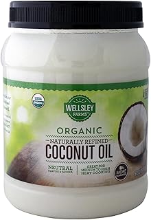 Wellsley Farms Organic Naturally Refined Coconut Oil, 56 oz.