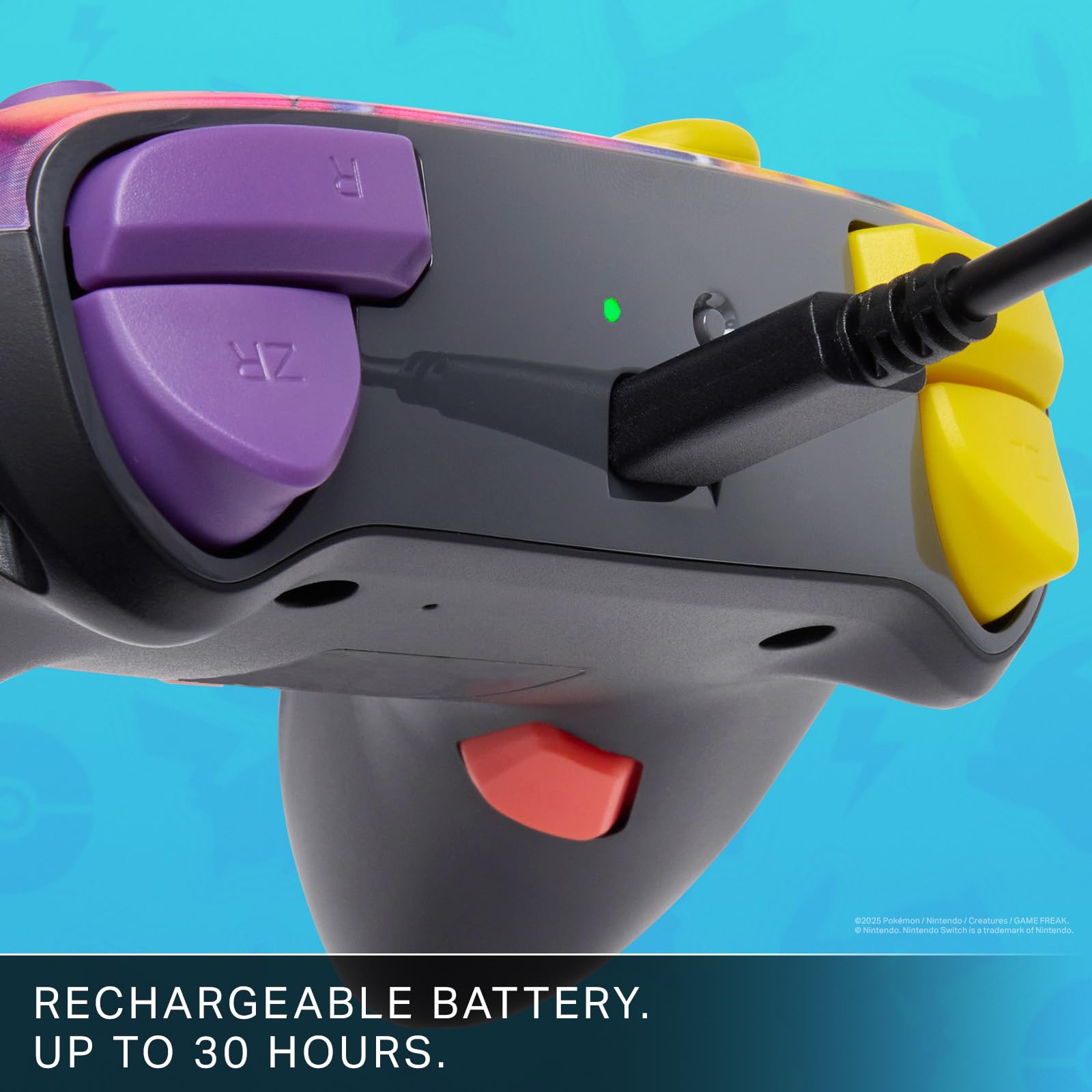PowerA Enhanced Wireless Controller for Nintendo Switch - Pikachu vs. Gengar