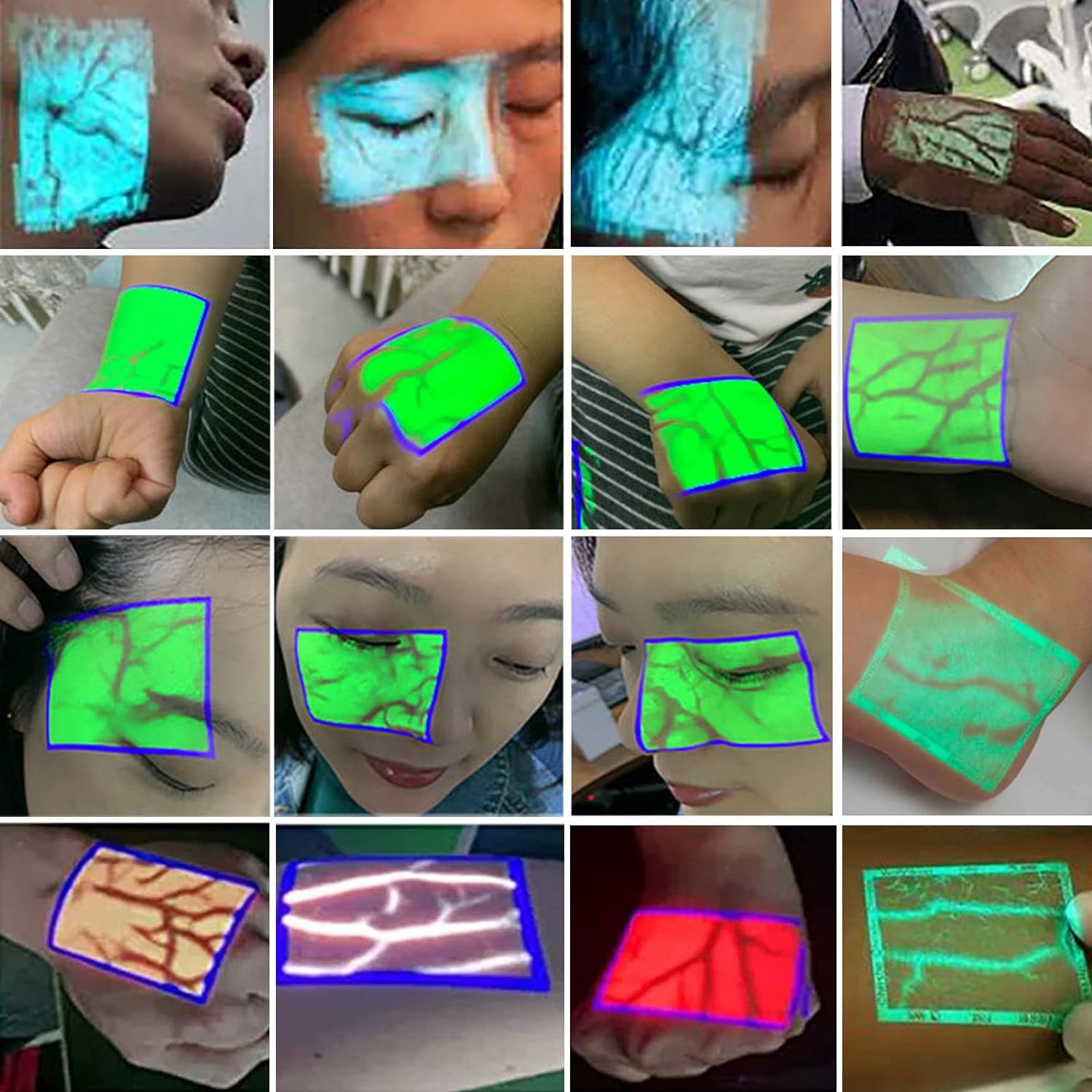Vein Finder Viewer — przenośny, ręczny wykrywacz żył z akumulatorem — medyczne urządzenia do lokalizowania żył naczyń krwionośnych dla szpitali, klinik i do użytku domowego