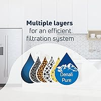 Vista 5 de Repuesto Sears/Kenmore 10657204600 Filtro de agua para nevera – compatible Sears/Kenmore 46 – 9010, 46 – 9902, 46 – 9908 nevera cartucho de filtro