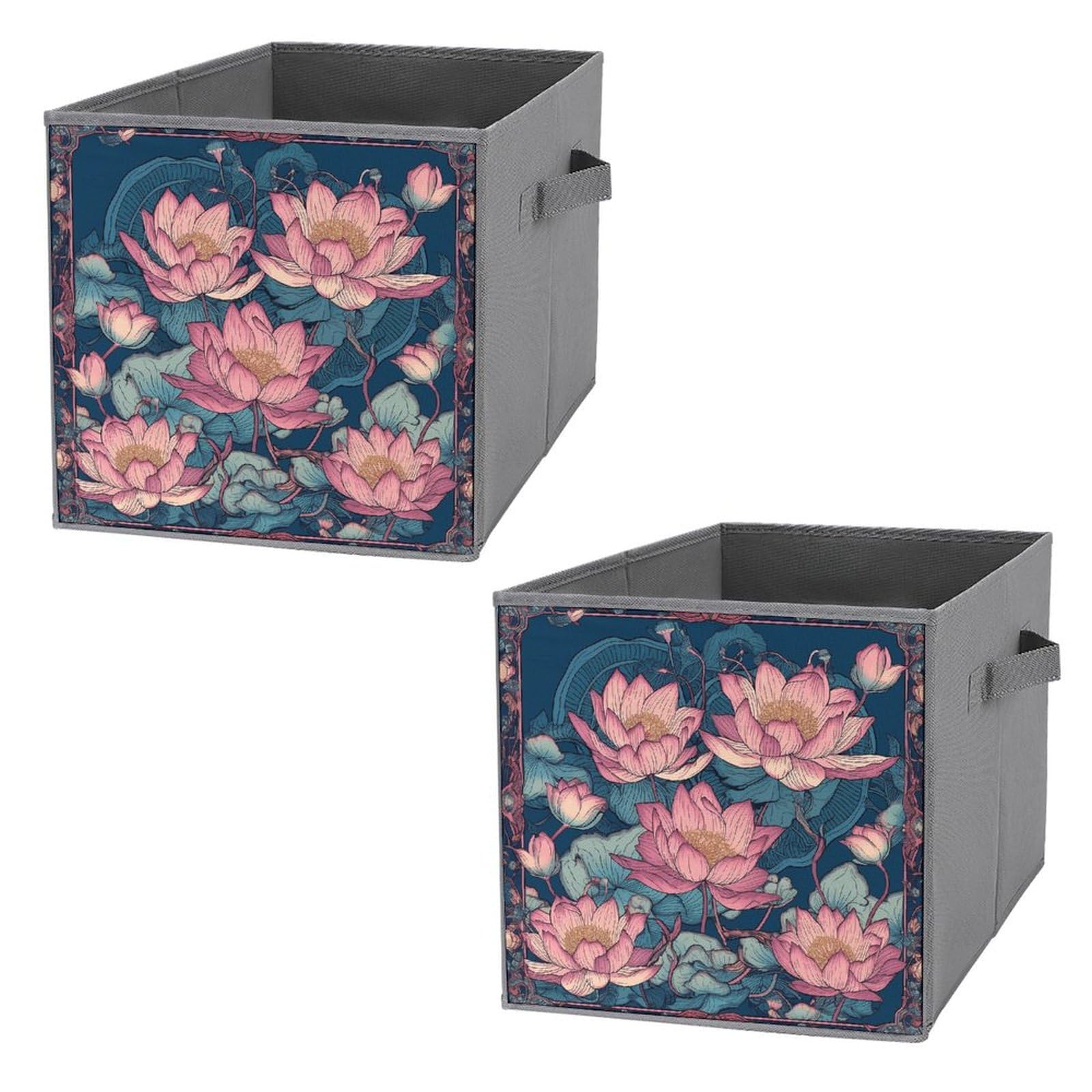 Boîtes de rangement au design oriental pliables pour vêtement et armoire
