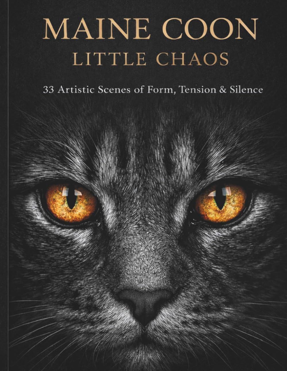 Maine Coon – Little Chaos: An Intricate Adult Coloring Book Featuring 33 Artistic Cat Illustrations