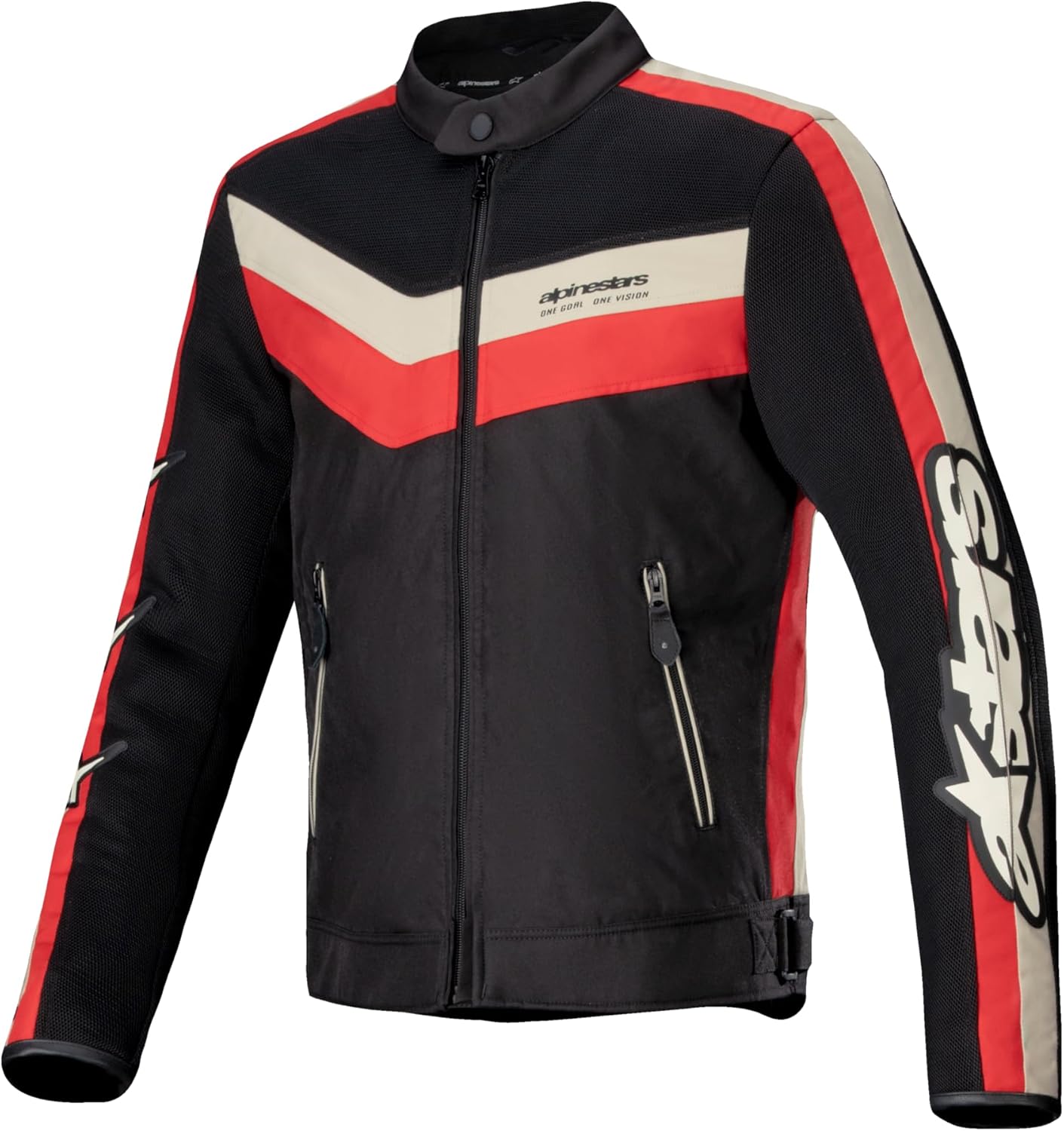 Alpinestars T Dyno Air Motorcycle Jacket Lightweight Mesh Ventilated, Sport Fit Tech Air Compatible Adjustable Comfort