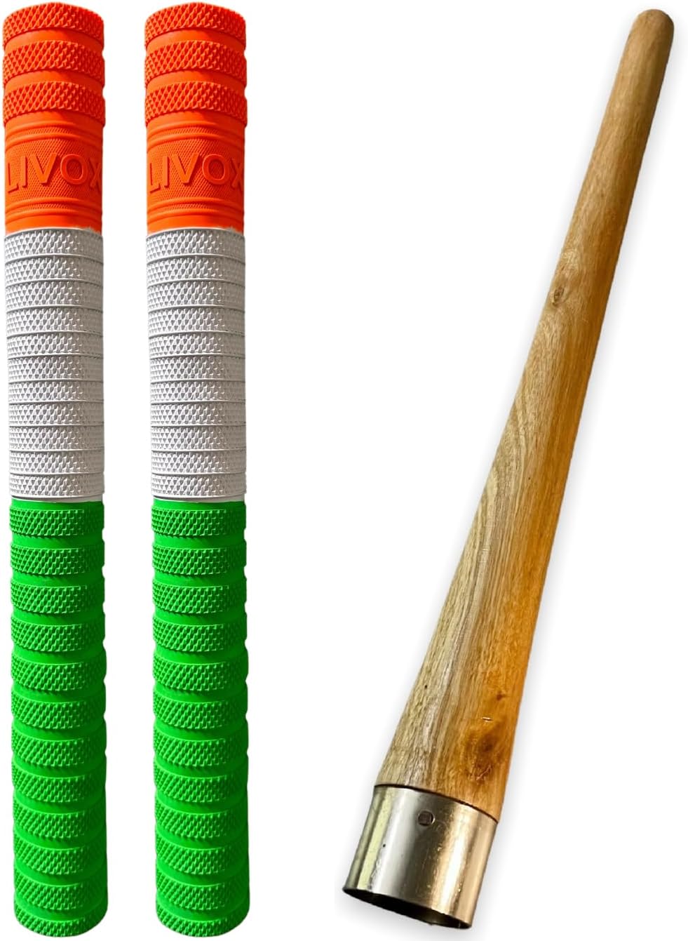 LIVOX Rubber Cricket Bat Handle Grip Cone for Better Shock Absorption