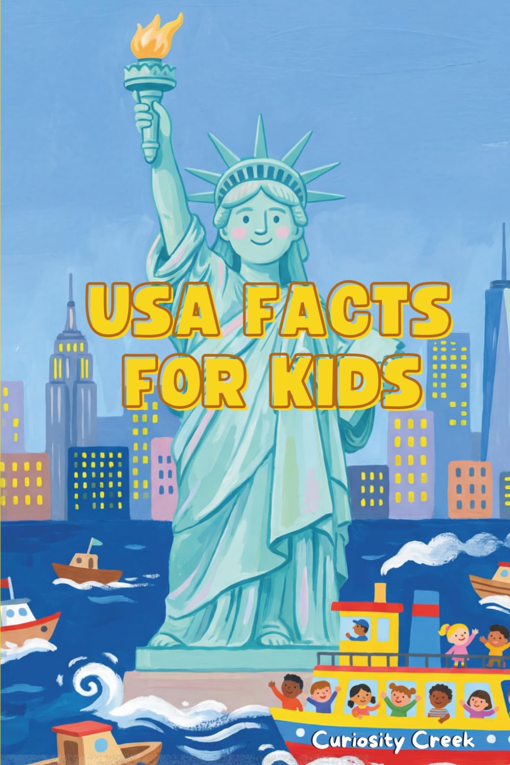 USA Facts For Kids: Discover Amazing Landmarks, Traditions, Animals, Inventions, and More of USA!
