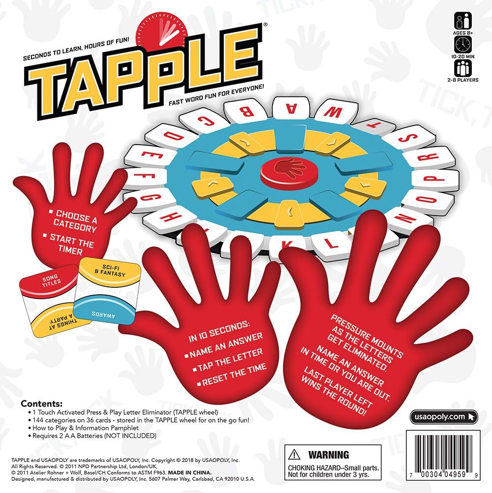 USAOPOLY TAPPLE (2018 Version)