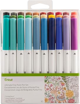 Cricut Pens - Ultimate Fine Point Pen 30 Pens Assorted 2004060