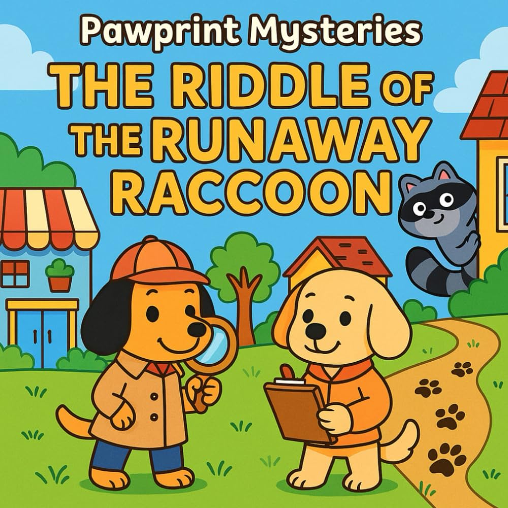 Pawprint Mysteries Colouring Book: A Cosy Crime Adventure You Can Colour! For kids of all ages