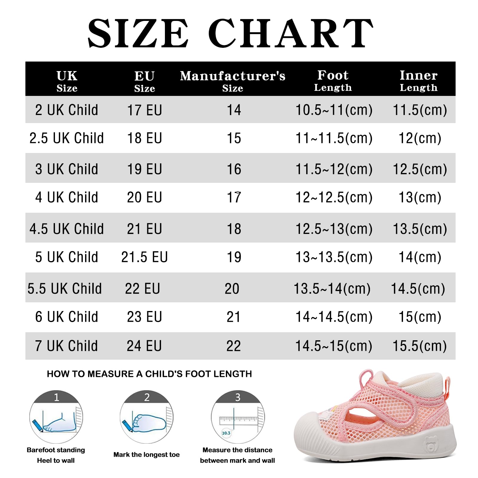 MASOCIO Baby Boys Girls Summer Shoes Infant Toddler Sandals Soft Sole Anti-Slip Shoes — view 7